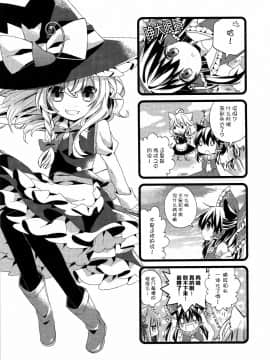 [基音汉化组] (例大祭11) [misokaze (モル)] 魔理沙とゲームと猫 (東方Project)_004