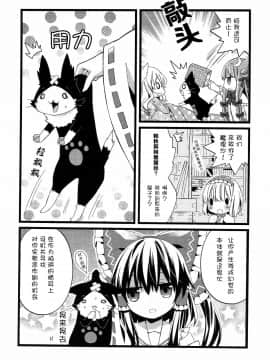 [基音汉化组] (例大祭11) [misokaze (モル)] 魔理沙とゲームと猫 (東方Project)_014