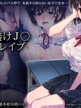 (同人CG集)濡れ透けJ○雨宿りレイプ 前+後