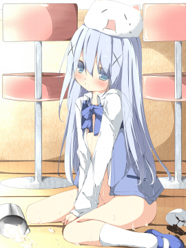 [珈百璃吧汉化组] [たぶちさんち (たぶち)] チノちゃんがコーヒー一杯で一発ヤらせてくれる本 (ご注文はうさぎですか)_003