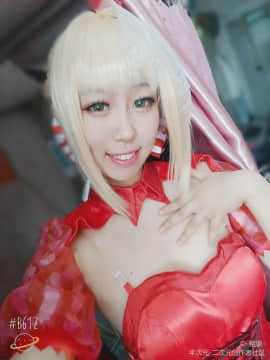 《Fate Extra》Saber红玫瑰礼服 C O S P L A Y_0002