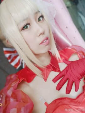 《Fate Extra》Saber红玫瑰礼服 C O S P L A Y_0003