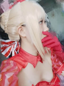 《Fate Extra》Saber红玫瑰礼服 C O S P L A Y_0008