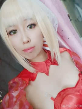 《Fate Extra》Saber红玫瑰礼服 C O S P L A Y_0009