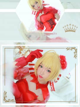 《Fate Extra》Saber红玫瑰礼服 C O S P L A Y_0010