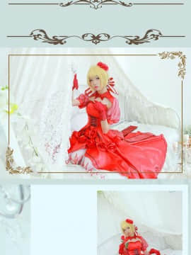 《Fate Extra》Saber红玫瑰礼服 C O S P L A Y_0011