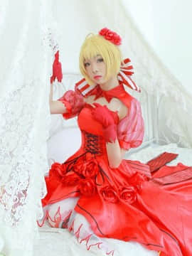 《Fate Extra》Saber红玫瑰礼服 C O S P L A Y_0013