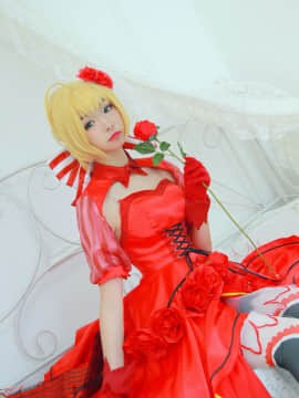 《Fate Extra》Saber红玫瑰礼服 C O S P L A Y_0017