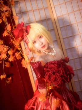 《Fate Extra》Saber红玫瑰礼服 C O S P L A Y_6.2西安曲漫场照 (1)