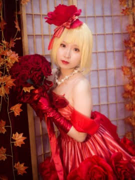 《Fate Extra》Saber红玫瑰礼服 C O S P L A Y_6.2西安曲漫场照 (2)