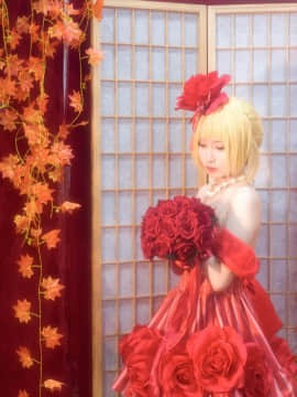 《Fate Extra》Saber红玫瑰礼服 C O S P L A Y_6.2西安曲漫场照 (3)