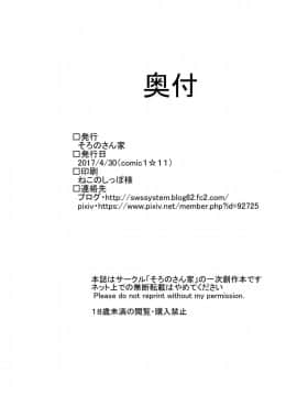 (COMIC1☆11) [そろのさん家 (sorono)] 未亡人彩音さん(28)[布魯斯個人漢化]_30