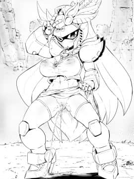 [不翻譯不改圖緣份到了漢化本自然會出現][ポチンコフ] 種付けっ!祝融ちゃん (SDガンダム三国伝 Brave Battle Warriors)_028