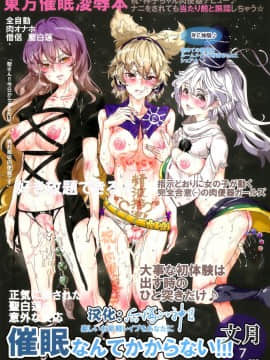 (C91) [にゅう工房 (にゅう)] 催眠なんてかからない!!!文月 (東方Project) [后悔的神官个人汉化]