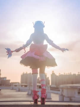 《守望先锋》 d.va魔法少女 C O S P L A Y_0004