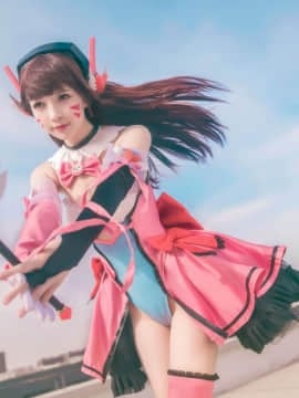 《守望先锋》 d.va魔法少女 C O S P L A Y_0009