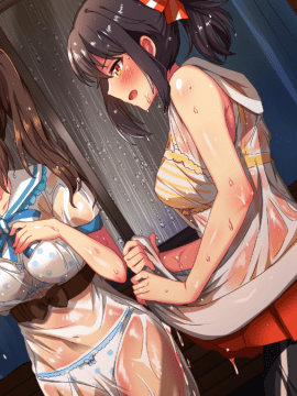 (同人CG集) [子パンダ] コテージで濡れ透け美少女姉妹と_p013