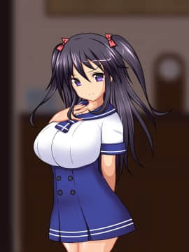 (同人CG集) [シャンぷぅ] 私がお兄ちゃんの肉便器になるのは当然だよね ～生徒会長清楚巨乳妹がキモデブ兄専用肉便器になったお話～_204_001_01