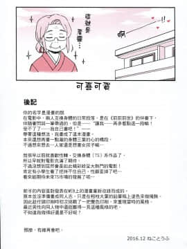 (C91) [GRINP (ねことうふ)] おかしいお姉ちゃん (君の名は。)_NKSP_01_032