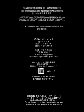 (C94) [H.B.A (うさぎなごむ)] 黄昏の娼エルフ3 (オリジナル) [DL版][無邪気漢化組]_046