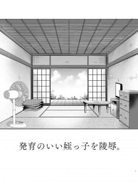 (C94) [しまじや (しまじ)] 発育のいい姪っ子を陵辱。 (オリジナル) [DL版]_001