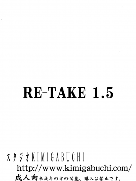 (C73) [スタジオKIMIGABUCHI (きみまる)] RE-TAKE1.5 (新世紀エヴァンゲリオン) [暗锻个人汉化_Re_Take_1.5_034