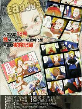(C82)(同人誌)[ゆずぽん酢] 人造人間18号性体エネルギー吸収特化型再調整実験記録 (ドラゴン_image0000016B1