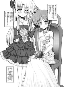(C82) (同人誌) [千夜茶房 (α_アルフライラ)] なのフェイ -Lyrical wedding (魔法少女リリカルなのは)_004