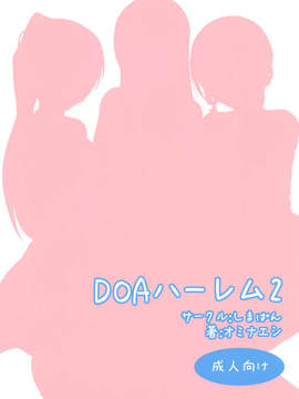 [逆天漢化組](C81) [しまぱん (オミナエシ)] DOAハーレム2 (デッドオアアライブ)_DOAHarlem2_027