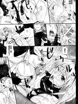 [清純突破漢化] (C82) [ヴェロニカの歯 (の歯)] 闇間に奔る雷光一筋の未来への導 (超昂閃忍ハルカ)_010