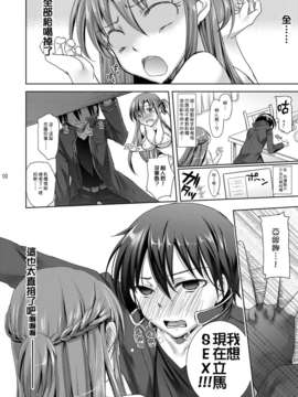 [年糕汉化组] (C82) [こんさば (姫野こもも)] 愛の第22層物語 (ソードアート_オンライン) [DL版]_009