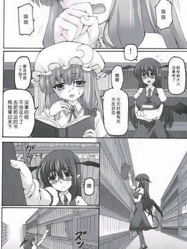 [btboy12个人汉化](例大祭9) [ねじまきこうげん (きりさわときと)] 曜蝕図書館 (東方Project)(btboy12个人汉化)_CCF05222013_00002