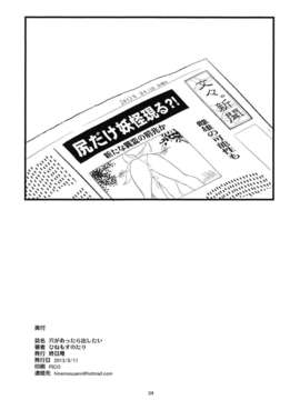 (C84) [終日庵 (ひねもすのたり)] 穴があったら出したい (東方Project)_33_IMG_0032