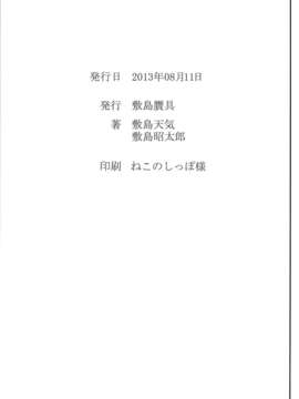 (C84) [敷島贋具 (敷島天気, 敷島昭太郎)] 姫事手帖Ⅱ (境界線上のホライゾン)_41_40