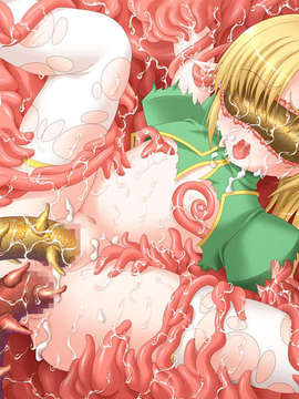 (同人CG集) [目隠し娘] 淫堕の森の少女達 －粘触の餌食－_s05_2m