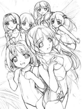 [HCG][WAFFLE][080725]優遇接待#～孤島と6人のスク水っ娘たち～ アニメーション追加版_