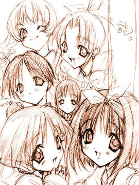 (同人CG集) [七瀬葵] イラスト集 Side Dark & Side Holy_To Heart
