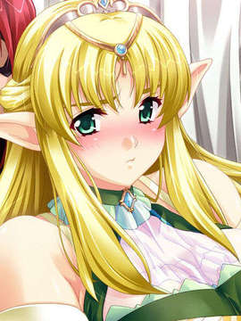 [090227][ルネ]エルフの双子姫 ウィランとアルスラ「私はどうなってもいいから、お姉様には手を出さないで……!」_EV0374