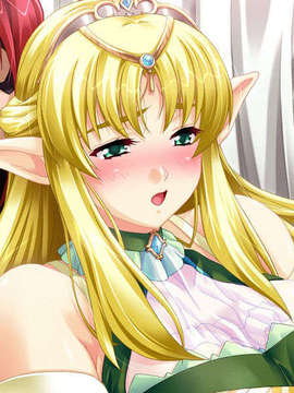 [090227][ルネ]エルフの双子姫 ウィランとアルスラ「私はどうなってもいいから、お姉様には手を出さないで……!」_EV0377