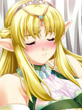 [090227][ルネ]エルフの双子姫 ウィランとアルスラ「私はどうなってもいいから、お姉様には手を出さないで……!」_EV0378