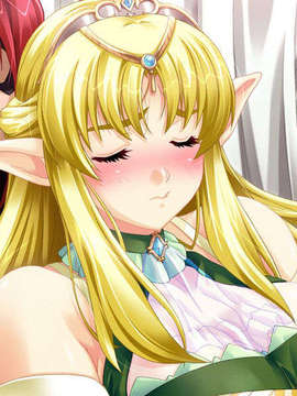 [090227][ルネ]エルフの双子姫 ウィランとアルスラ「私はどうなってもいいから、お姉様には手を出さないで……!」_EV0379
