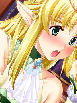 [090227][ルネ]エルフの双子姫 ウィランとアルスラ「私はどうなってもいいから、お姉様には手を出さないで……!」_EV0473