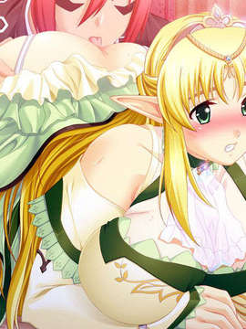 [090227][ルネ]エルフの双子姫 ウィランとアルスラ「私はどうなってもいいから、お姉様には手を出さないで……!」_EV0667