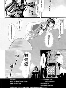 [脸肿汉化组](SC64) [skeleton scape (みかみ沙更)] little rabbit (ブラック?ブレット)_14