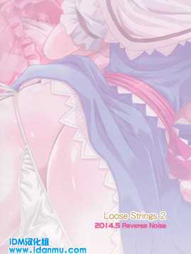 [iDM汉化组](例大祭11) [Reverse Noise (やむっ)] Loose Strings 2 (東方Project)_Loose_Strings2_999