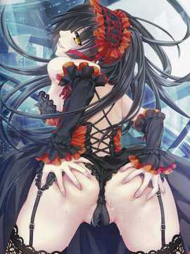 (F22) [電萌 (clara.V/鳴晴)] 狂夢蝕刻・時崎狂三挿畫集 (デート·ア·ライブ)_07_07