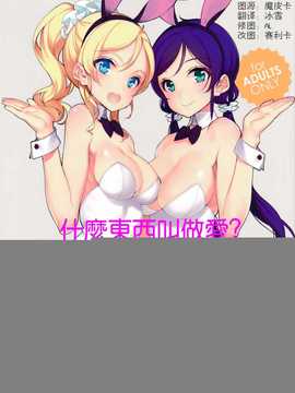 【CE家族社】(C86) [少女騎士団 (大槍葦人)] What is this thing called love 2 (ラブライブ!)_CE_599_000