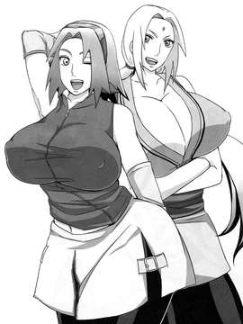 (C85) [ぷっちゅ (越川リューカ)] 木ノ葉のビッチちゃん! (NARUTO -ナルト-)_0002