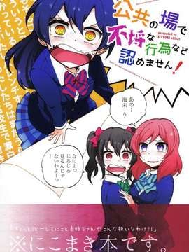 [汉化] (僕らのラブライブ! 2) [しっとりオブラート (たみふる)] 公共の場で不埒な行為など認めません! (ラブライブ!)