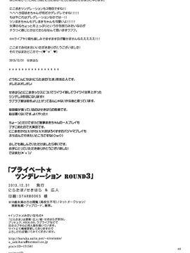 [汉化] [にらたま (せきはら)] プライベート★ツンデレーション Round 3 (ラブライブ!)_046